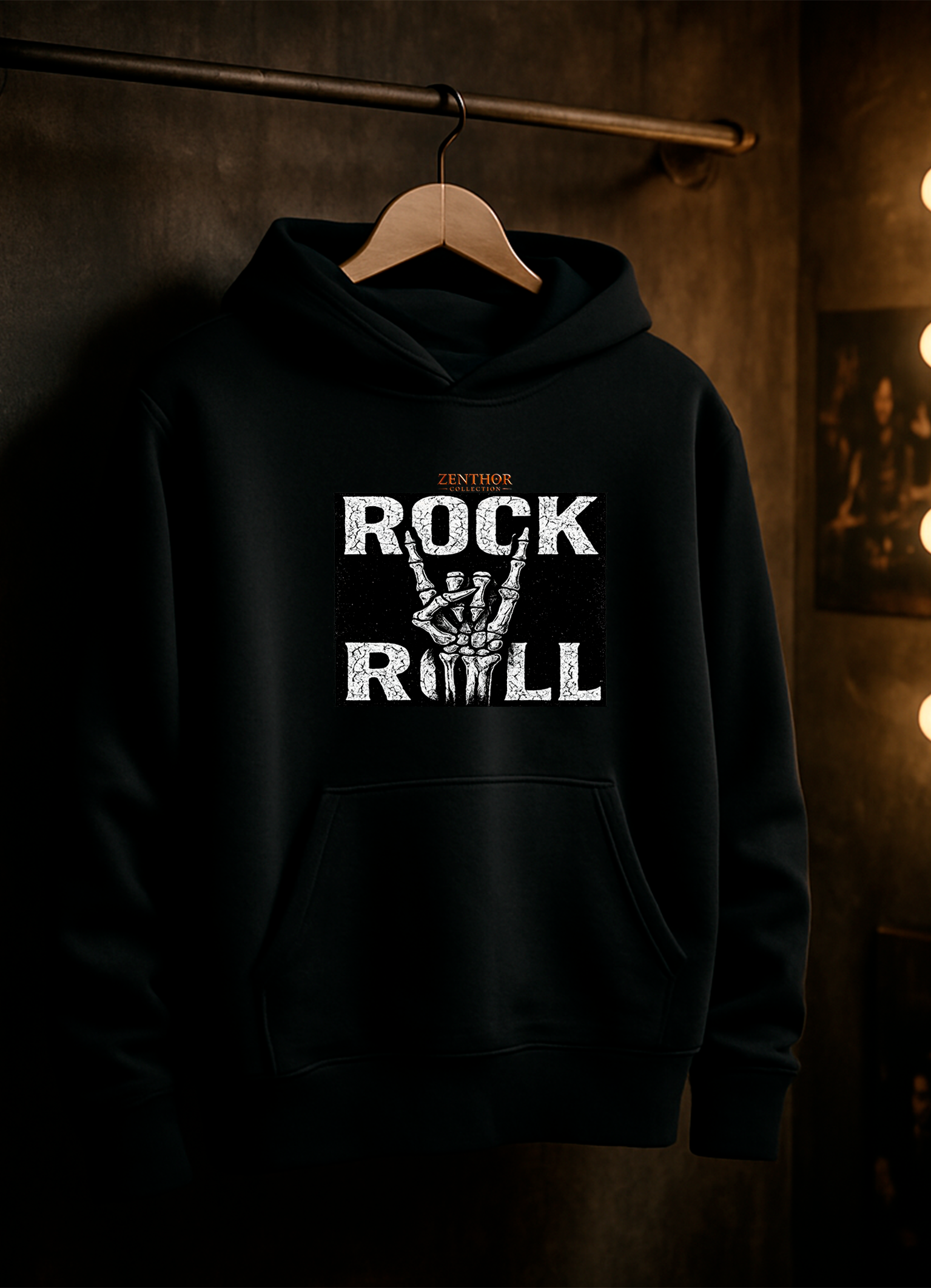 Moletom Rock & Roll – Clássico, Bruto e Imortal!
