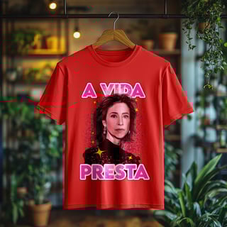 Nome do produto Camiseta Masculina A Vida Presta