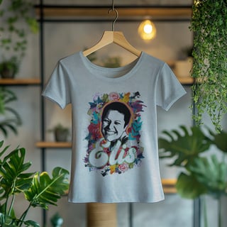 Nome do produto Camiseta Feminina Sorriso de Elis