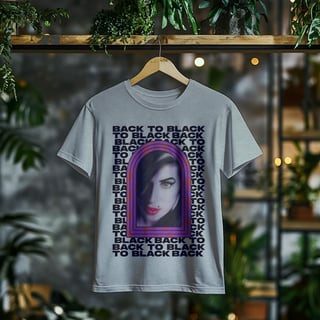 Nome do produto Camiseta Plus size Amy Winehouse