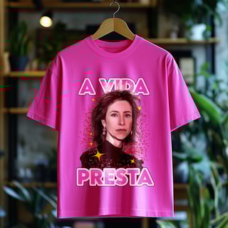 Nome do produto Camiseta Masculina A Vida Presta