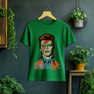 Nome do produto Camiseta Feminina David Bowie