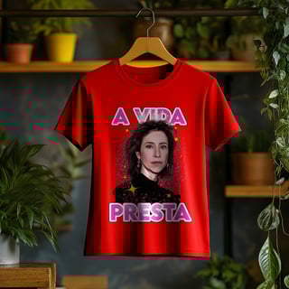 Nome do produto Camiseta Feminina A Vida Presta