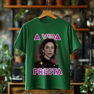 Nome do produto Camiseta Masculina A Vida Presta