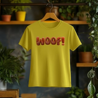 Nome do produto Camiseta Feminina WOOF