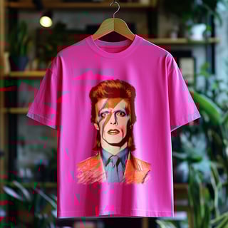 Nome do produto Camiseta Masculina David Bowie