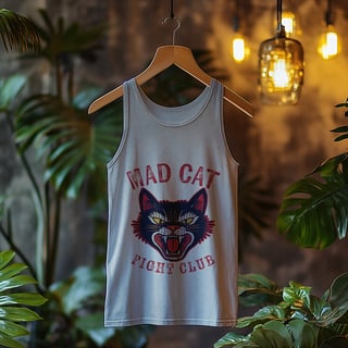 Nome do produto Regata Mad Cat