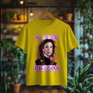 Nome do produto Camiseta Masculina A Vida Presta