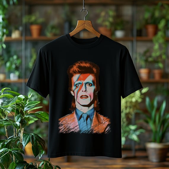 Camiseta Plus Size David Bowie