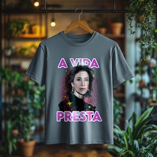 Nome do produto Camiseta Masculina A Vida Presta