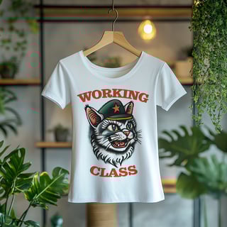 Nome do produto Camiseta Feminina Working Class
