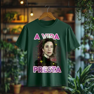 Nome do produto Camiseta Masculina A Vida Presta