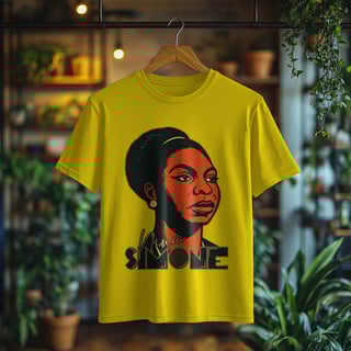 Nome do produto Camiseta Masculina Nina Simone