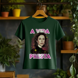 Nome do produto Camiseta Feminina A Vida Presta