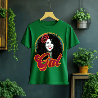 Nome do produto Camiseta Feminina Gal Costa