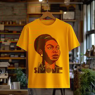 Nome do produto Camiseta Masculina Nina Simone