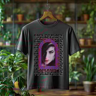 Nome do produto Camiseta Estonada Amy Winehouse