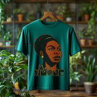 Nome do produto Camiseta Estonada Nina Simone