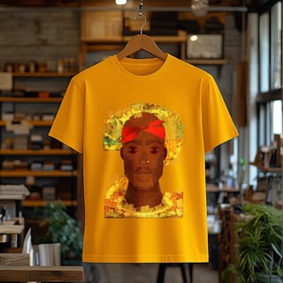 Nome do produto Camiseta Masculina 2Pac