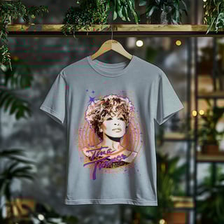 Nome do produto Camiseta Masculina Tina Turner
