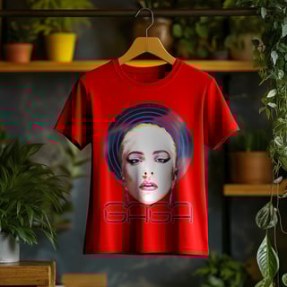 Nome do produto Camiseta Feminina Lady Gaga