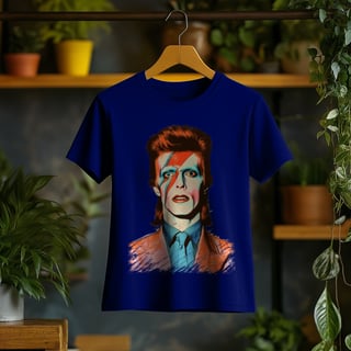 Nome do produto Camiseta Feminina David Bowie