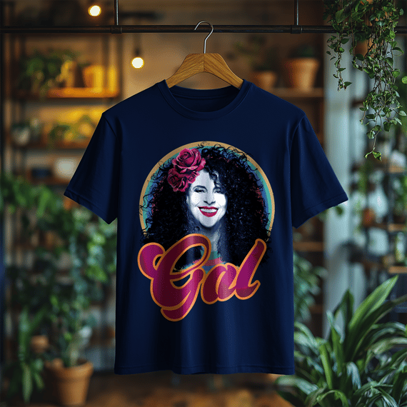 Camiseta Plus Size Gal Costa