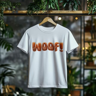 Nome do produto Camiseta Masculina WOOF