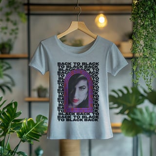 Nome do produto Camiseta Feminina Amy Winehouse