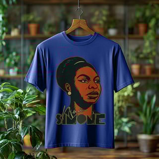 Nome do produto Camiseta Estonada Nina Simone