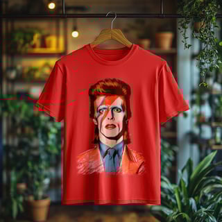 Nome do produto Camiseta Masculina David Bowie