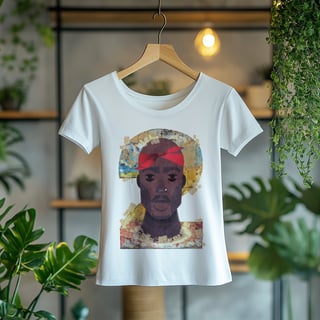 Nome do produto Camiseta feminina 2Pac