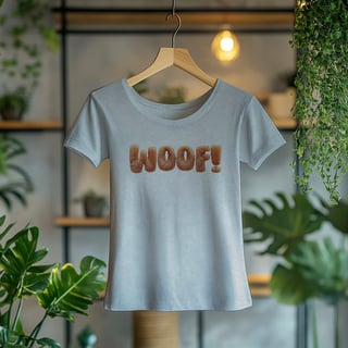 Nome do produto Camiseta Feminina WOOF