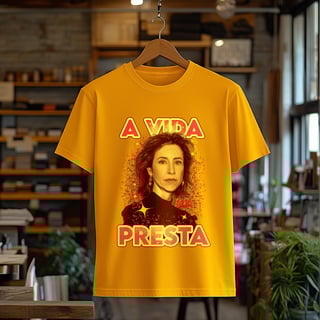 Nome do produto Camiseta Masculina A Vida Presta