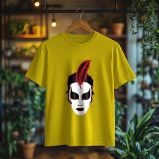 Nome do produto Camiseta Masculina Pavão Misterioso