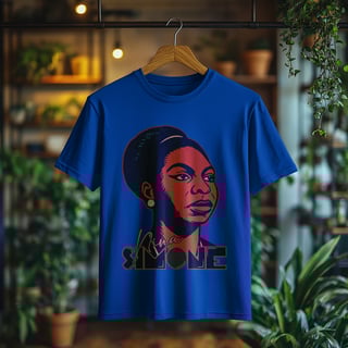 Nome do produto Camiseta Masculina Nina Simone
