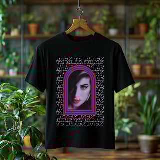 Nome do produto Camiseta Plus size Amy Winehouse