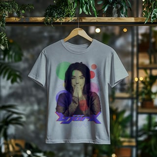 Nome do produto Camiseta Plus Size Björk