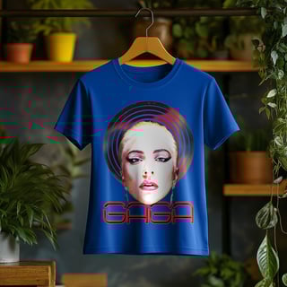 Nome do produto Camiseta Feminina Lady Gaga