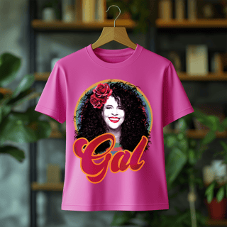 Nome do produto Camiseta Feminina Gal Costa