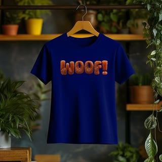 Nome do produto Camiseta Feminina WOOF