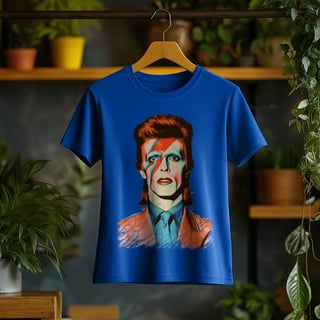 Nome do produto Camiseta Feminina David Bowie