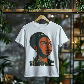 Nome do produto Camiseta Masculina Nina Simone