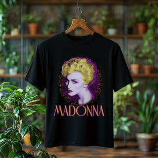 Nome do produto Camiseta Plus Size Madonna