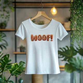 Nome do produto Camiseta Feminina WOOF
