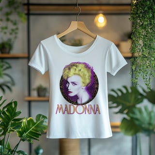 Nome do produto Camiseta Feminina Madonna