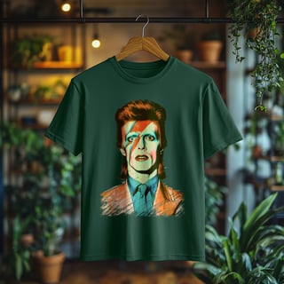 Nome do produto Camiseta Masculina David Bowie