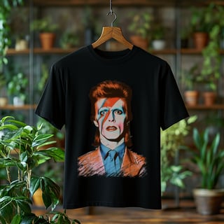 Nome do produto Camiseta Masculina David Bowie