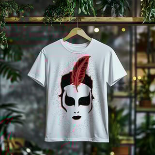 Nome do produto Camiseta Masculina Pavão Misterioso