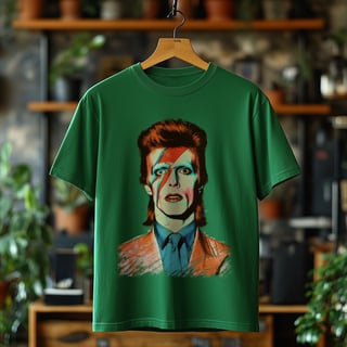 Nome do produto Camiseta Masculina David Bowie